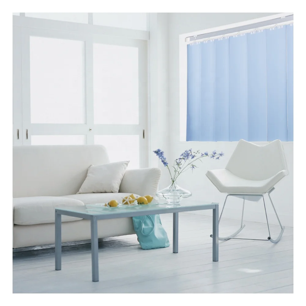 
Factory Custom Motorized Window Sunscreen Blackout Vertical Smart Shades Fan Blind Fabric Electric French Window Horizontal 