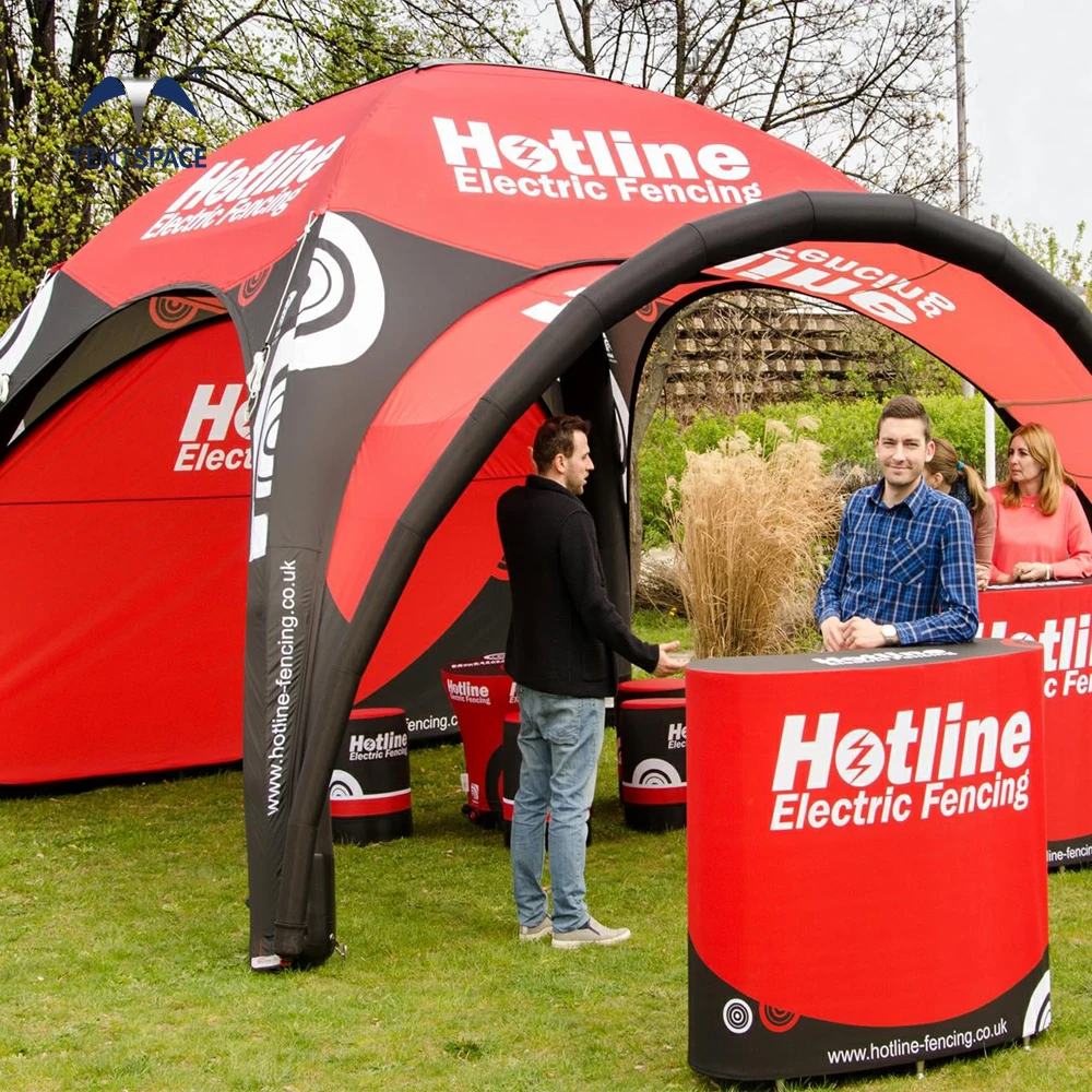 WaterProof tent 2023 lightweight Blow-up event tent easy to set up Portable event tent for running race