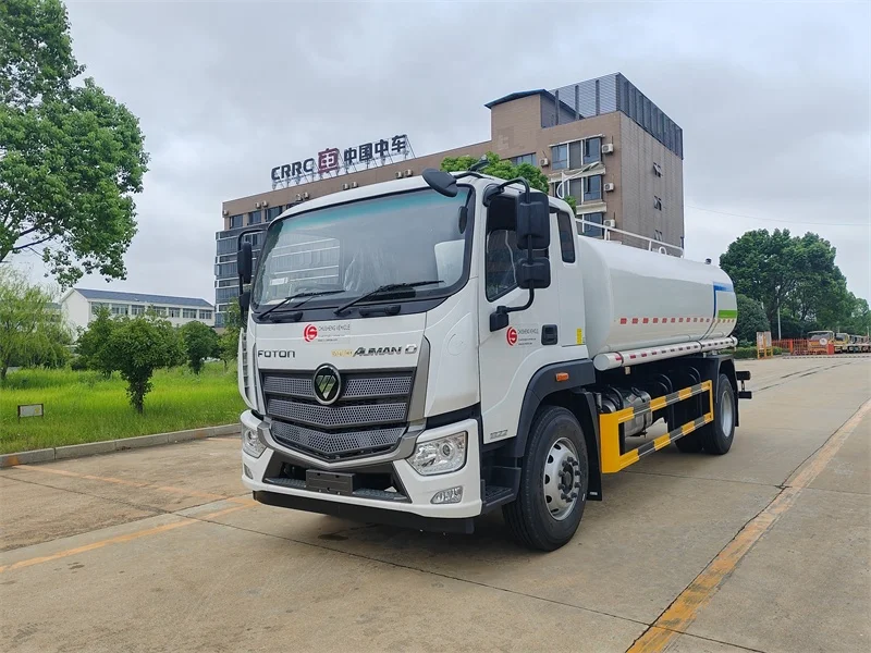 Foton 4x2 10000 litters Water Sprinkler Truck water delivery truck  Street Sprinkler Truck for road cleaning city sanitation