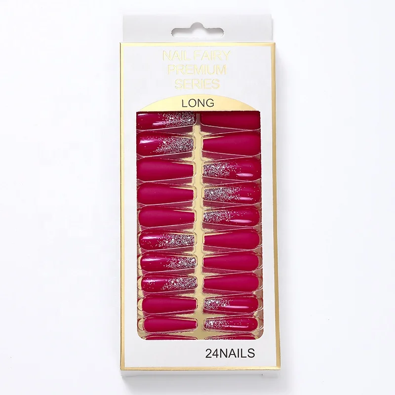Beautytop Popular Manicure Ballet Acrylic Press On Nails Wholesale Fake Nails In Artificial Fingernails