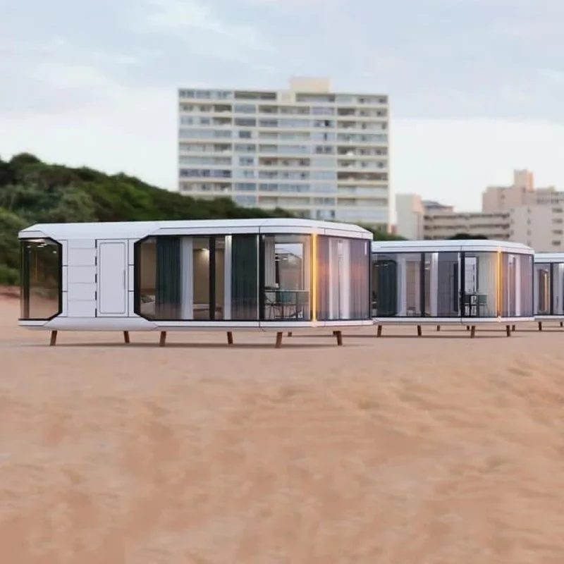 2024 Hot Selling volferda capsule house Economic Movable casa capsula prefabricada apple cabin house