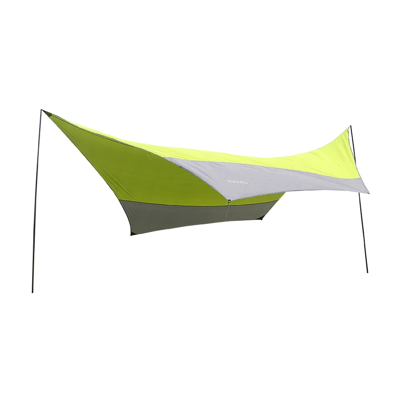
 Customized Waterproof Multiplayer Rain Fly Camping Sunshade Awning Tent Shelter Camping Tarp  