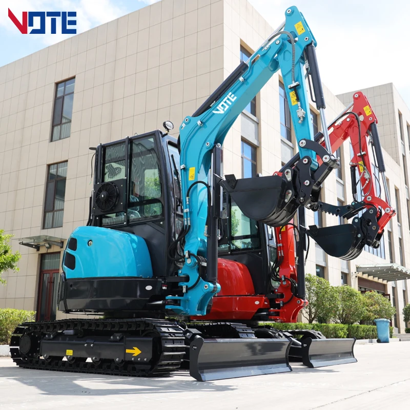 Mini Excavator 3.5 Ton 2 tons EPA Farm New Crawler Digger Compact Mini Bagger Kubota Engine Excavators Machine Price