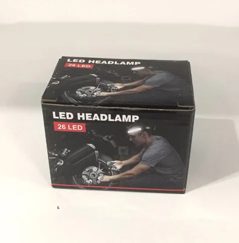  2021New Product Hot Sales Ultra-Low Profile Durable Elastic USB Rechargeable Headband Light COB Bar