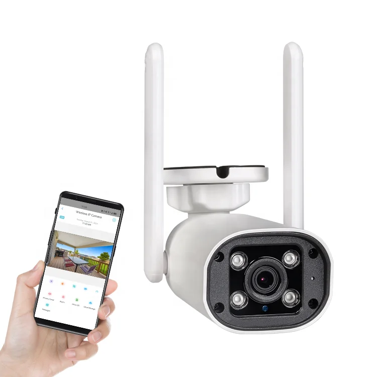 3MP IP Wireless Security Camera CCTV Wifi 2G 5G Smart Surveillance Camera Housing Case For Shop Outside Bullet Camera