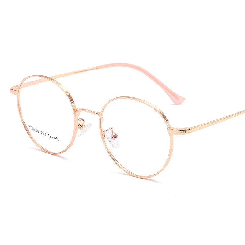 NWOGLSS 90306 Classic Literary Retro Alloy Frame Optics Reading Glasses
