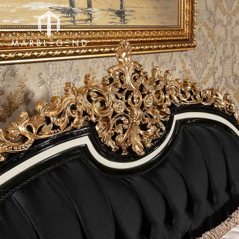 luxury palace decor antique sofa solid wood carved royal sofa set furniture interior design