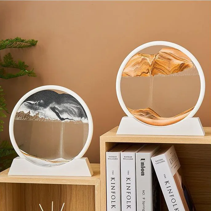 Trending Products Sand Timer Hourglass For View And Admire Moving Sand Art Decor For Office Home Decoration Sand Art