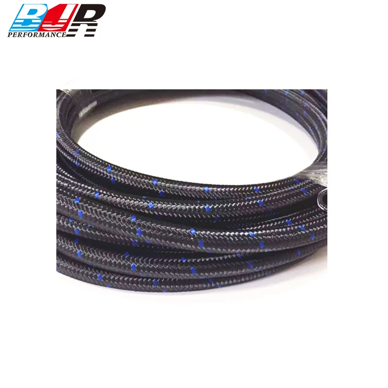 BJR Fuel Nylon Braided Hose High Temperature Flexible Connection Line BJR0723-6-M AN6