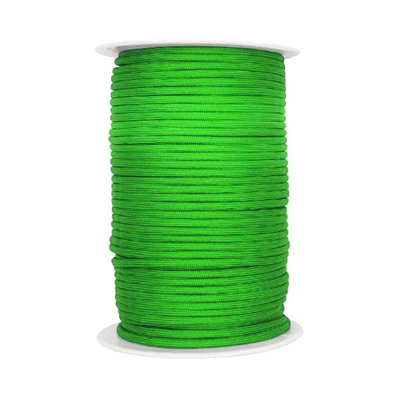 50meters 165ft 750lb Parachute cord with 11 inner cores 100% polyester  750lb paracord