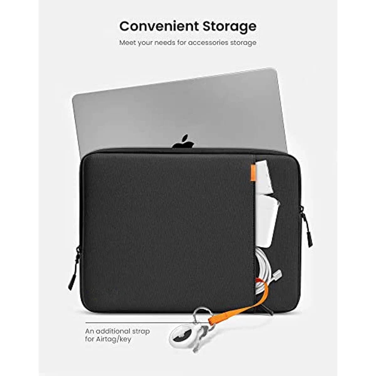 360 Protective Laptop Sleeve for 16-inch MacBook Pro, Ultrabook Notebook Bag Case Laptop accessories