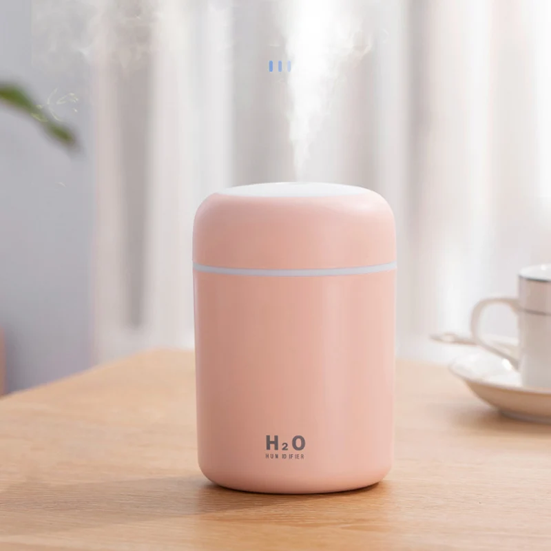 Amazon top seller Best Mini Humidifier Portable 300ml Cool Mist Nebulizer Car USB Ultrasonic Air Humidifiers Diffuser