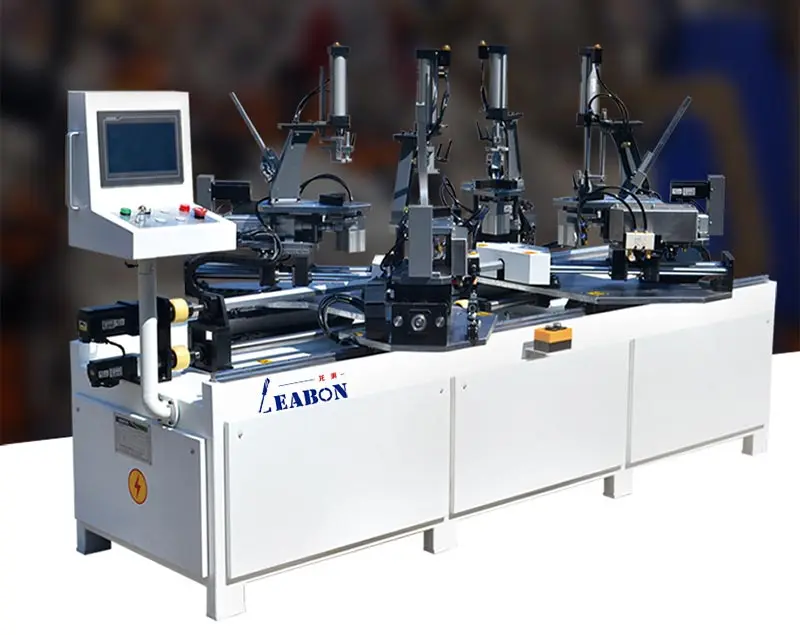 Four Corner Nailing Frame Configuring Responsive Gas Tanks Assemble the Heating and Nailing Multifunctional Machine