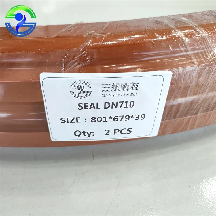 Seal ND710 801*679*39 Silicone rubber sealing ring valve special sealing gasket