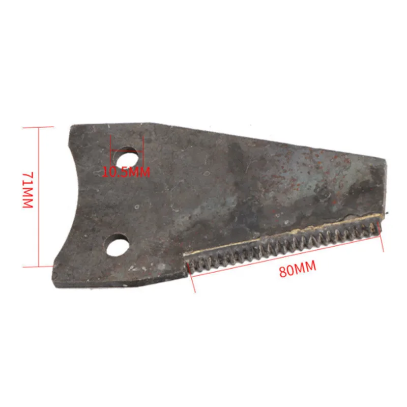 Harvester Blade Accessories Mower Shredder Tin Returner Alloy Knife Kubota Yogyawa Wear-resistant Blade