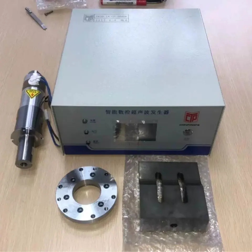 Конпрофэ Интеллектуальный CNC ультразвуковой генератор 20K полное оборудование точечная сварочная машина 15 к4200 Вт преобразователь Фланцевая форма