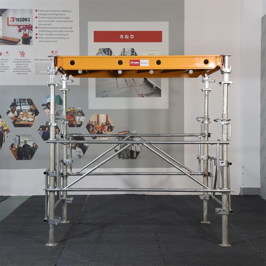 TECON Slab Formwork System  Aluminum Shuttering Concrete Building for Constructions