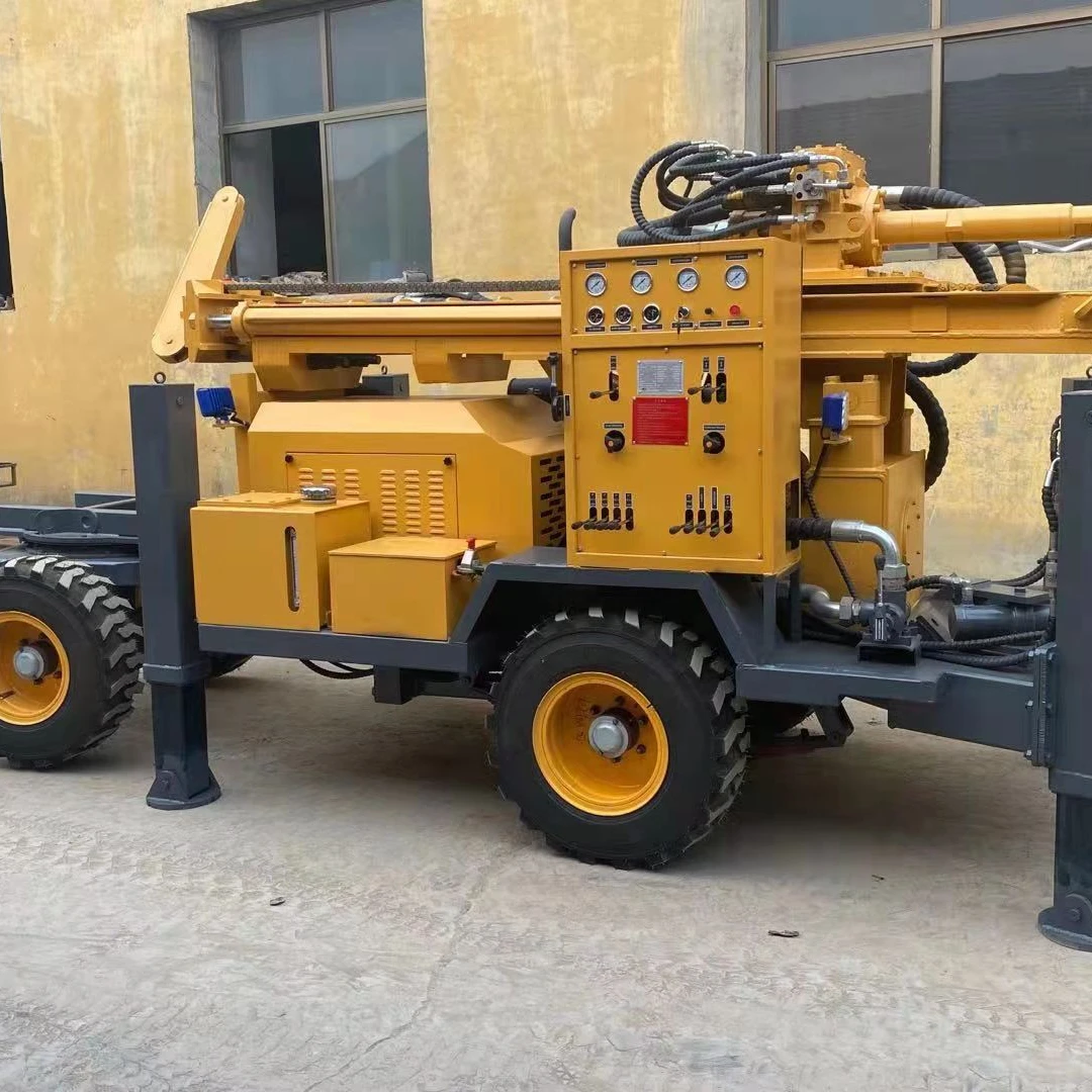 BDM-200JH модель трейлера установленная буровая установка колодца