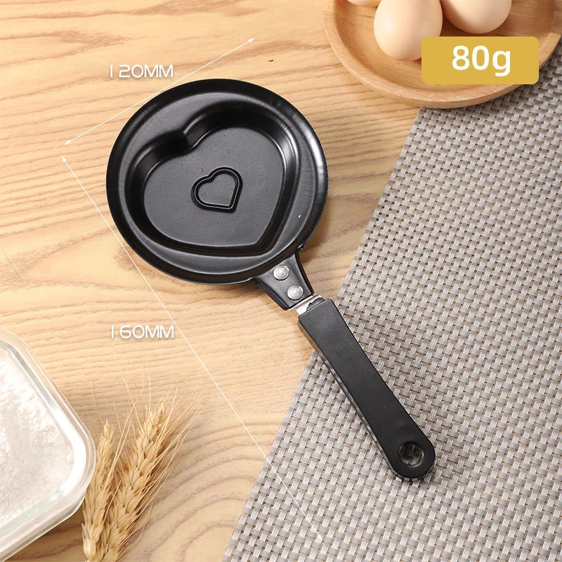 Cartoon Pattern Mini Egg Frying Pan Creative Breakfast Frying Pan Non-stick Frying Pan