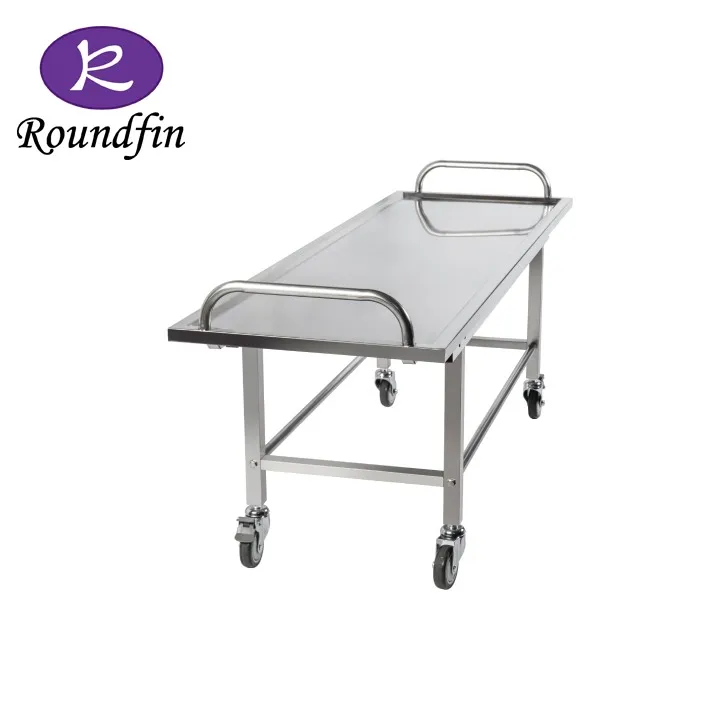 Funeral Embalming Table Leg foldable/Autopsy table/Mortuary trolley