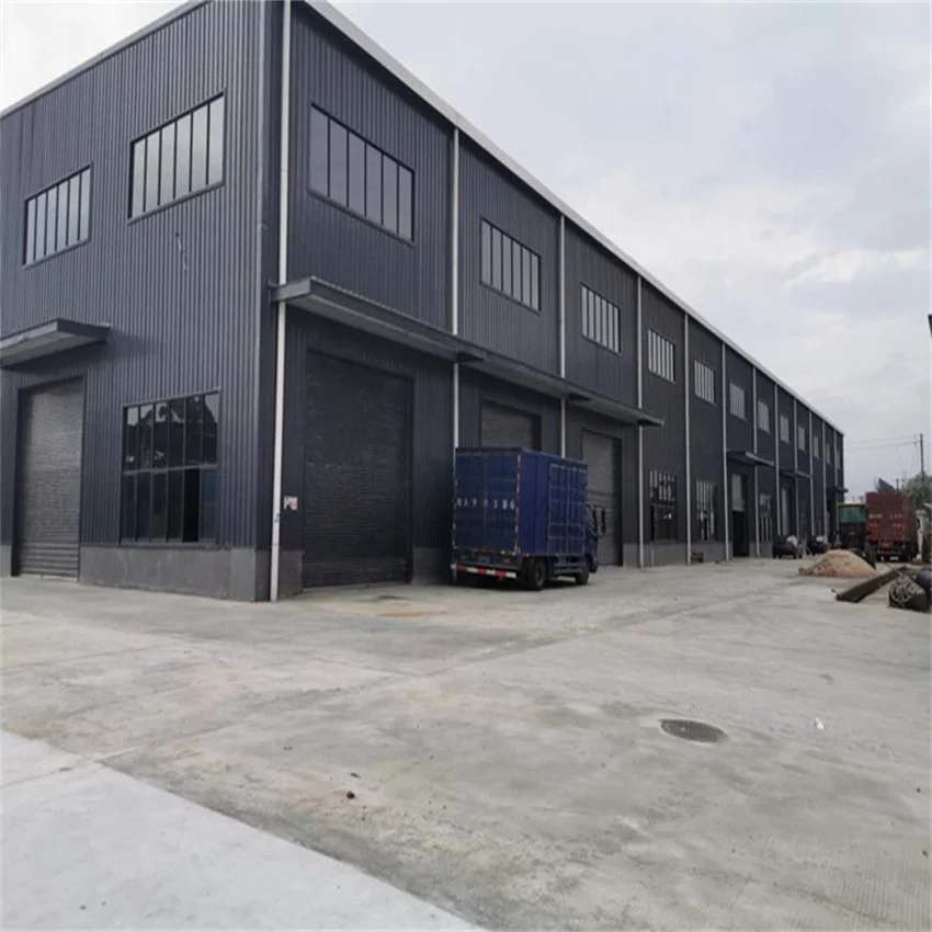 Cheap Fast Easy Assemble Environmental Friendly Prefab Professional Design Customized Steel Structure Pre-Made Factory Workshop
