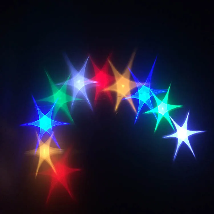 Diffractive glasses small grid reflector  Whole body optical fiber  Light projection lenses    Projection lampshade film