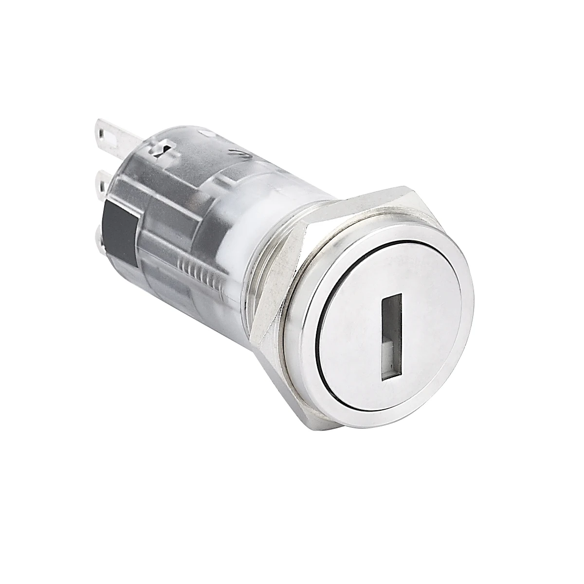 16MM metal Stainless steel key switch Two Position Three Position Maintain Return PM164F-11Y/S