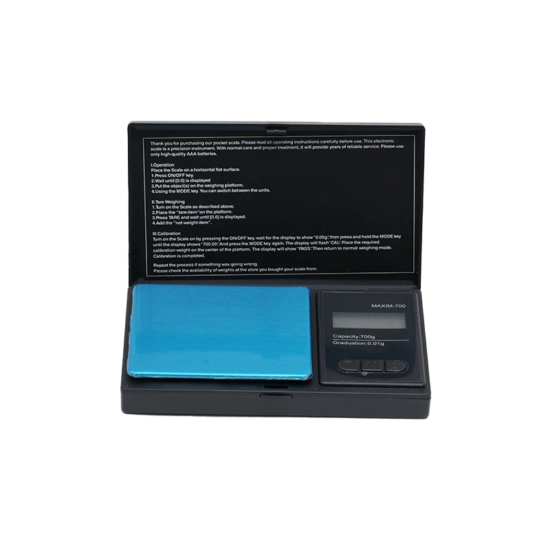 Best Seller Cheap Wholesale Customizable Mini Kitchen Digital Scale 500/700g Weight Measuring 0.01G Scale