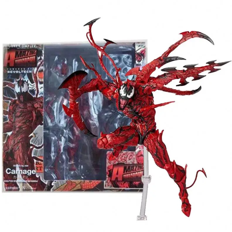 Carnage action figure  venom 2 Cletus Kasady garage kits statue model deadly doll toys