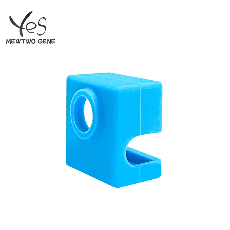 3D Printer MK8 Protective Silicone Sock Cover Case for Ender 3 Heater Block of CR10,10S,S4,S5 Anet A8 MK7/MK8/MK9 Hotend