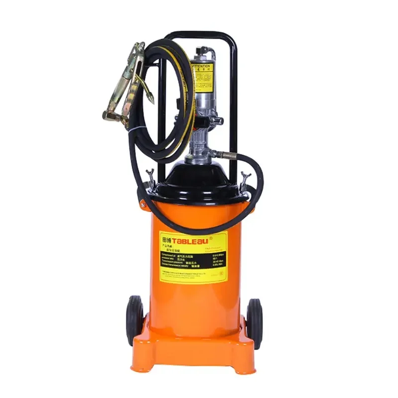 High-Pressure air pneumatic  grease pump 12L suppliers Portable Air Operated Grease Lubricator