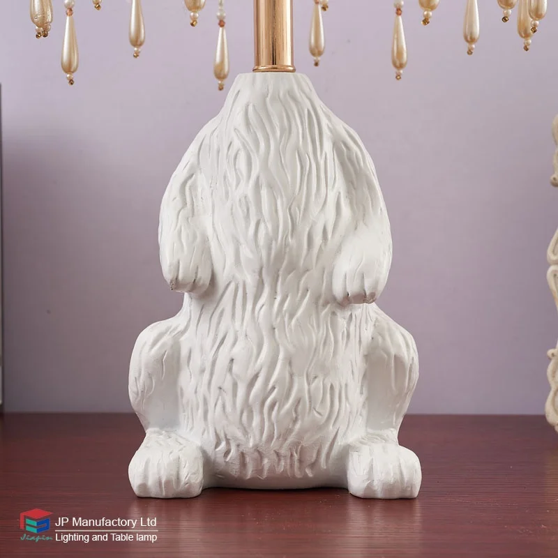 Decorative Polyresin Table Lamp with Multiple Shapes Beautiful Lampshades for Home Hotel Bedroom Living Room Wedding