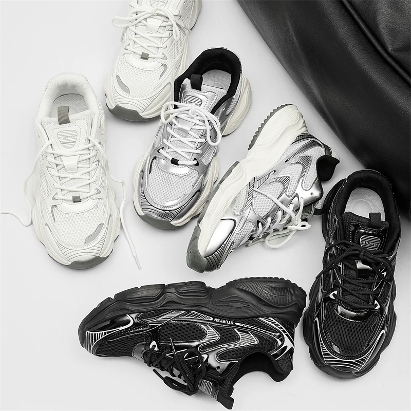 Zapatillas Zapatos De Hombre Custom Basketball Walking Style Designer Casual Shoes Chunky Dad Sneakers for Men