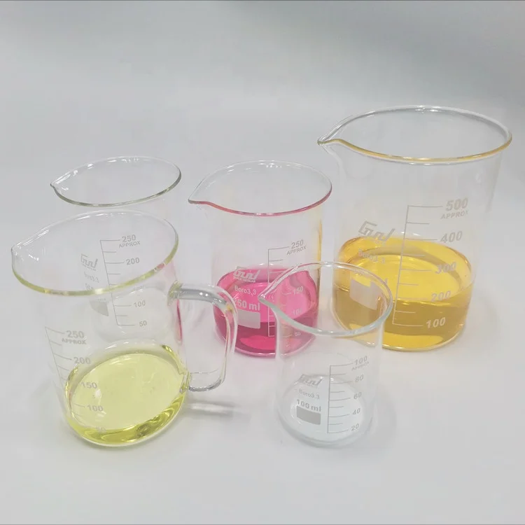 Good quality 5000ml glass beaker glass labware 5 litre beaker