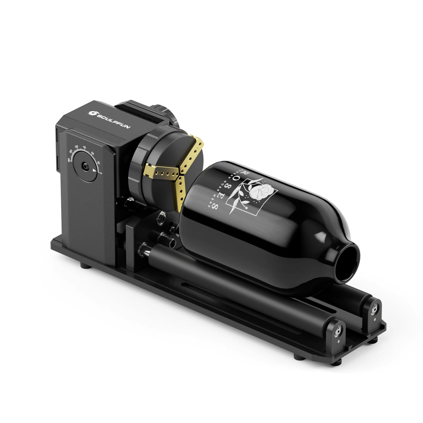 SCULPFUN RA PM 4 in 1 Multi-Function Engraving Module Laser Rotary Roller for Laser Engraver Wine Glass Tumbler Ring