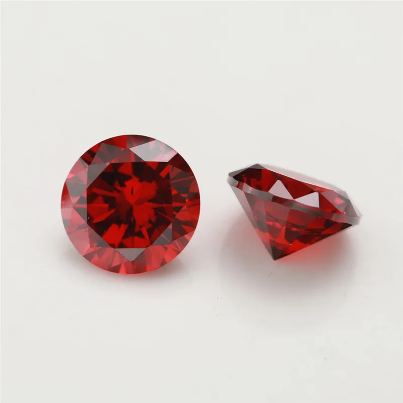 Lab Created Red 5# Ruby Fancy Cut All Sizes Loose Gemstones Bulk Stone Wholesales Price Orundum
