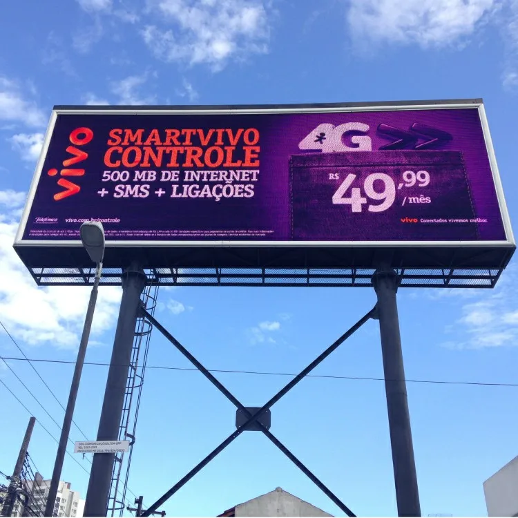 Waterproof P4 P5 P6 P8 P10 Outdoor 3d Outdoor Pantalla LED Display Screens Panel For Outdoor Advertising Sign