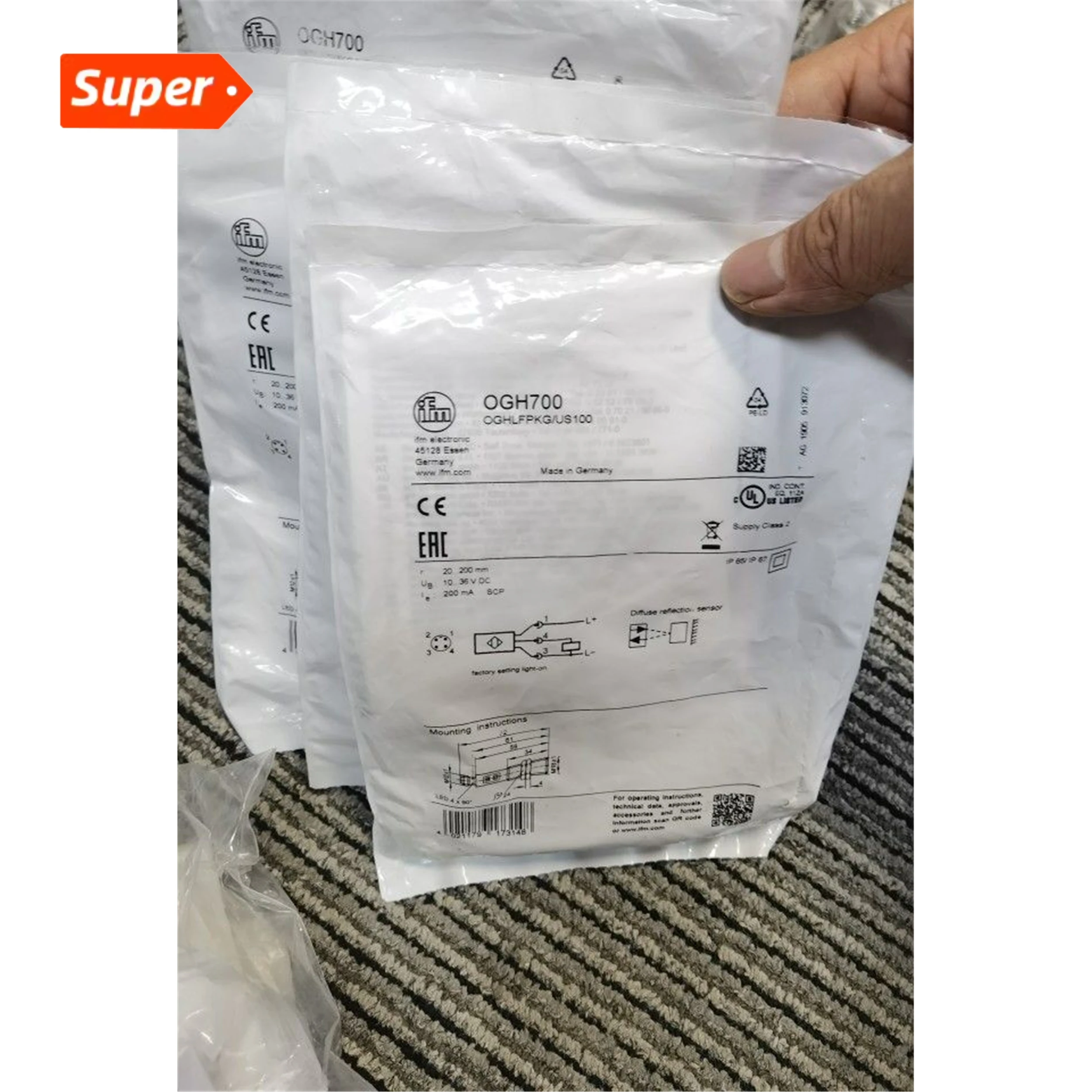 Новый оригинальный датчик Ifm Ogh700