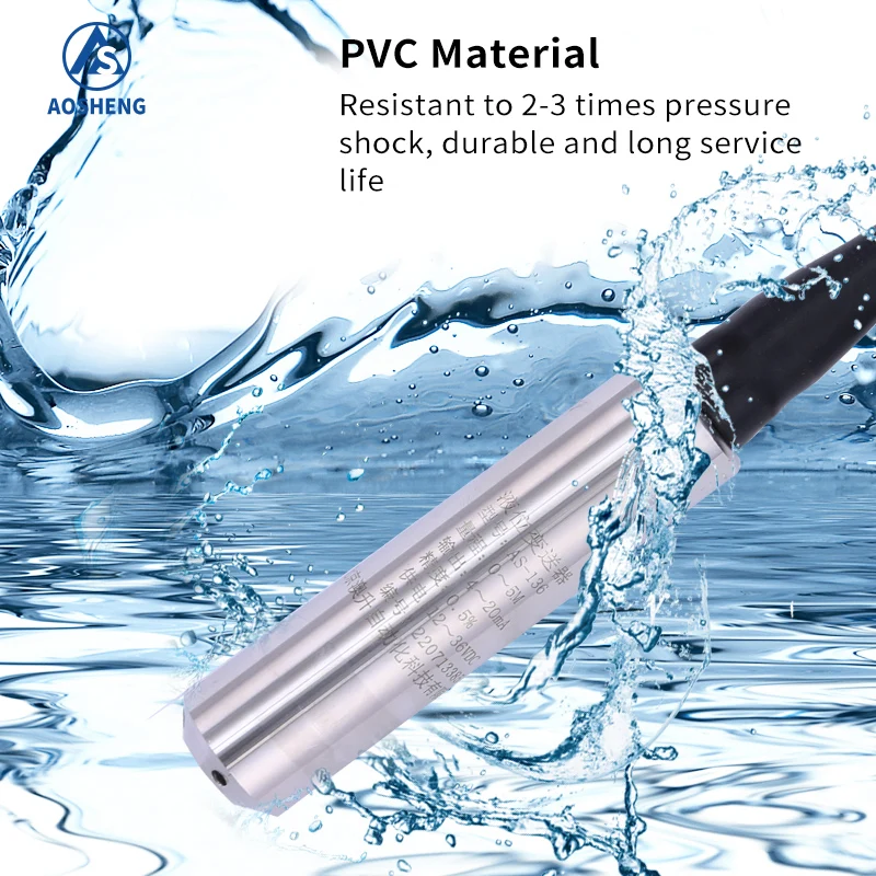 AOSHENG high acccuracy underground level indicator sensor with 0-5V output