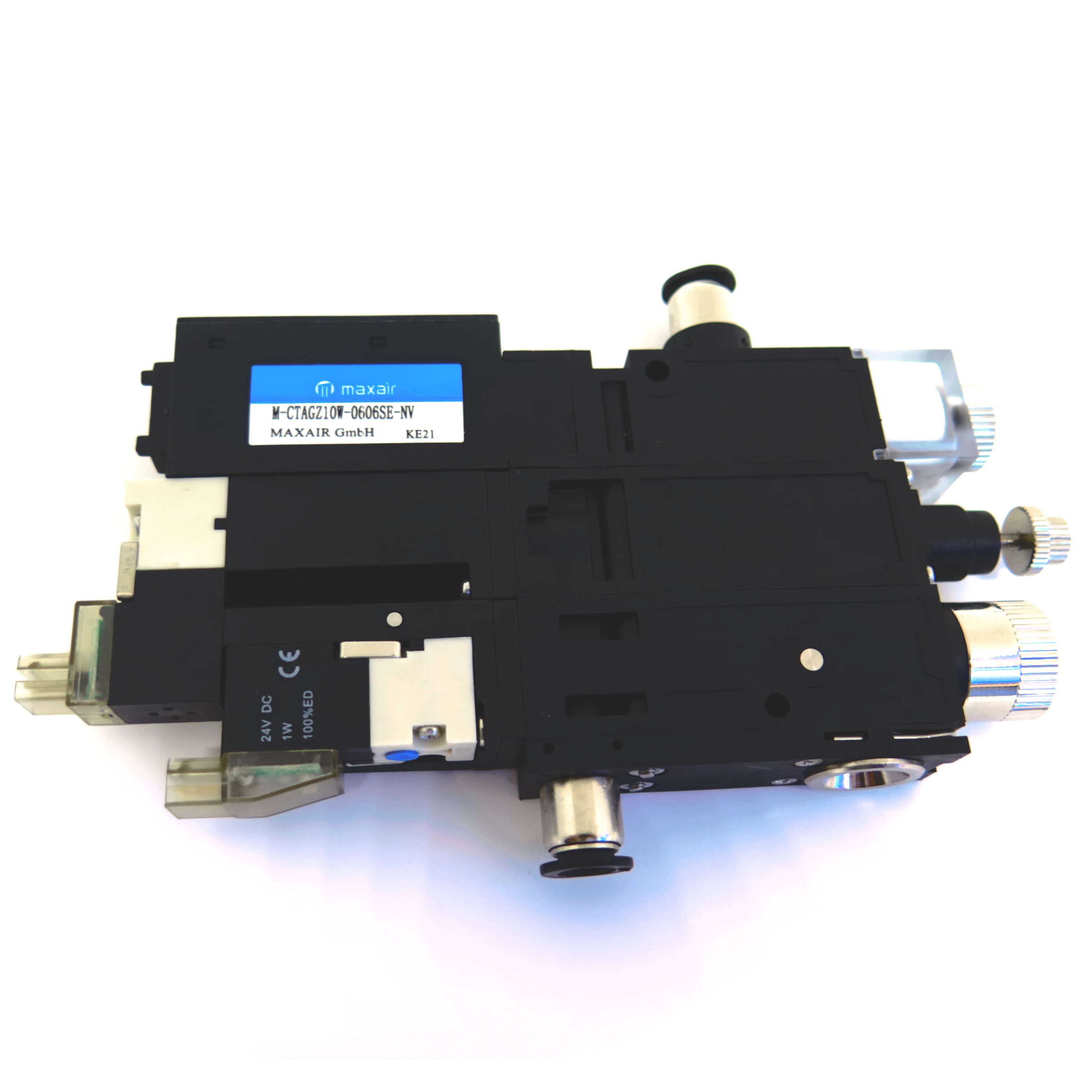 Maxair Automotive Control Vacuum Jet Air Vacuum Ejector Pneumatic Vacuum Generator With Pressure Switch