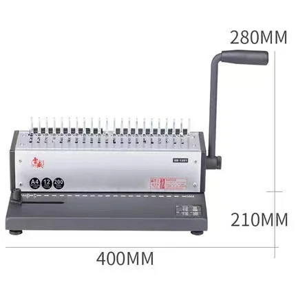 0ffice  Factory Cheapest   Price 21 Punch Electric Bind Plastic Binding Comb Binding Machine