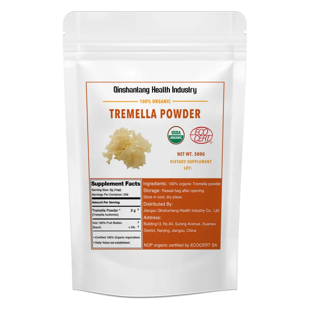 
Wholesale Hot Sale Organic Tremella fuciformis Powder 