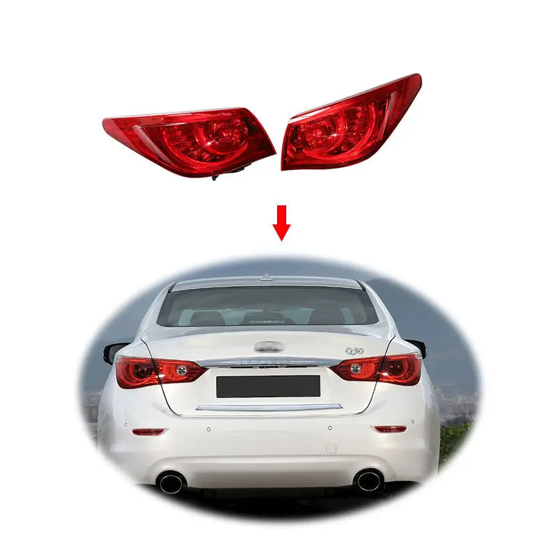 Chinese Factory Wholesale Taillight Tail light Tail Lamp For 2013-2018 Infiniti Q50 Tail Light