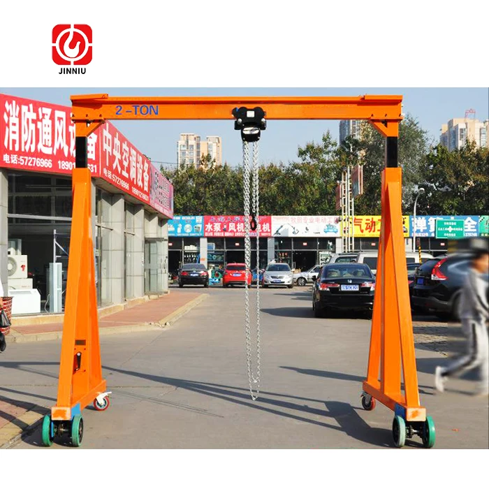 Chinese Factory Sell Directly Portable Crane Gantry for Sale Exported to Many Countries