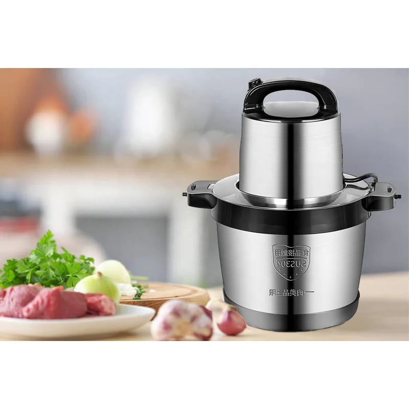  Оптовая продажа лидер продаж электрическая мясорубка большой емкости для чеснока коммерческих