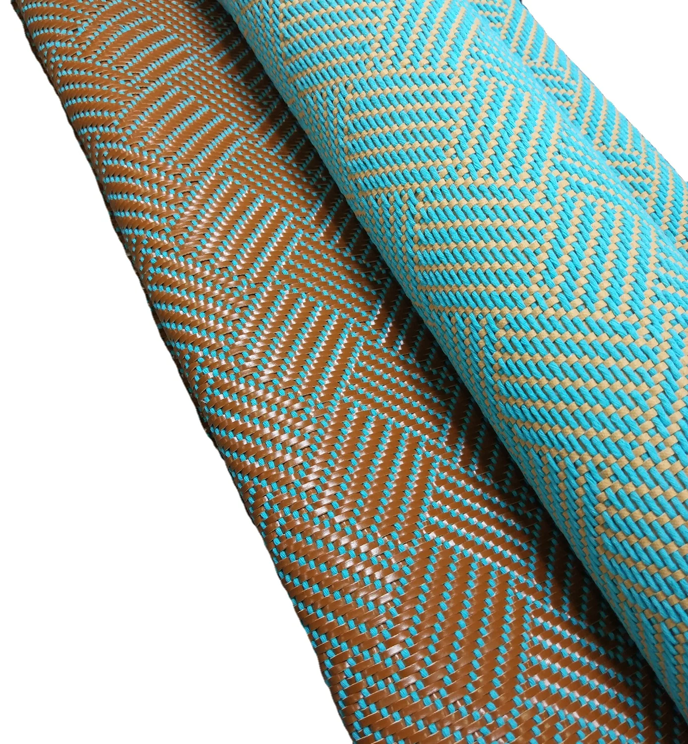 Highly Recommend  Weaving Leather Material Faux Leather for Shoes and Handbags, etc.