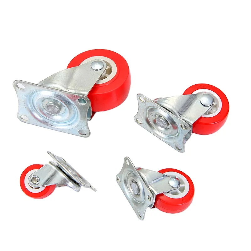 1.5 Inch Noiseless Directional Bedside Table Office Desk Casters Dolly Caster Wheels