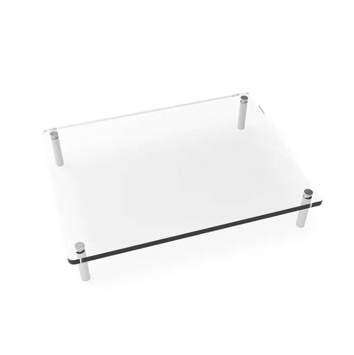 Пользовательская стойка для монитора прозрачная акриловая подставка