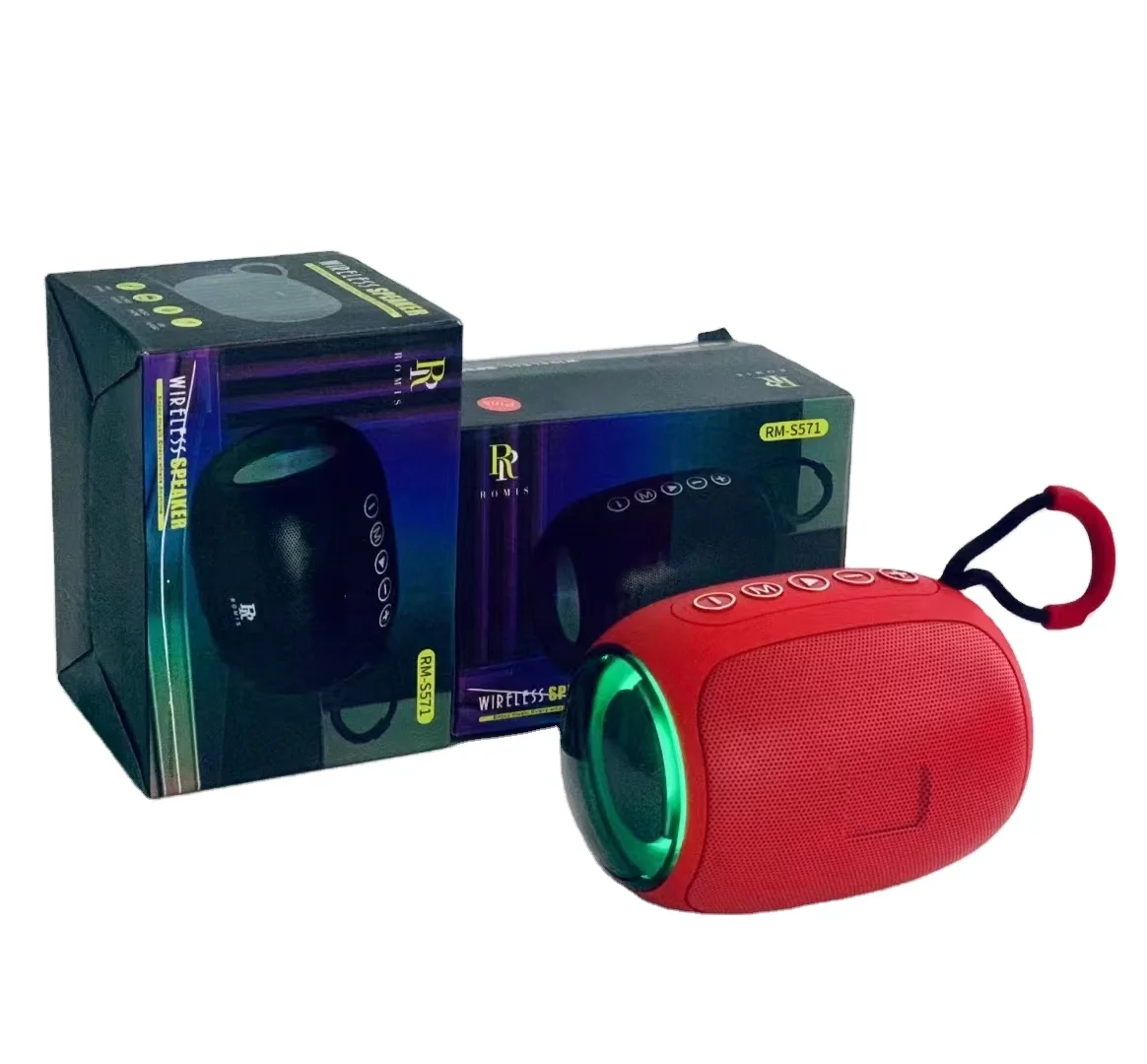 Top Quality Waterproof Outdoor LED light Speaker Portable Subwoofer Mini Party Support Music Wireless Speaker