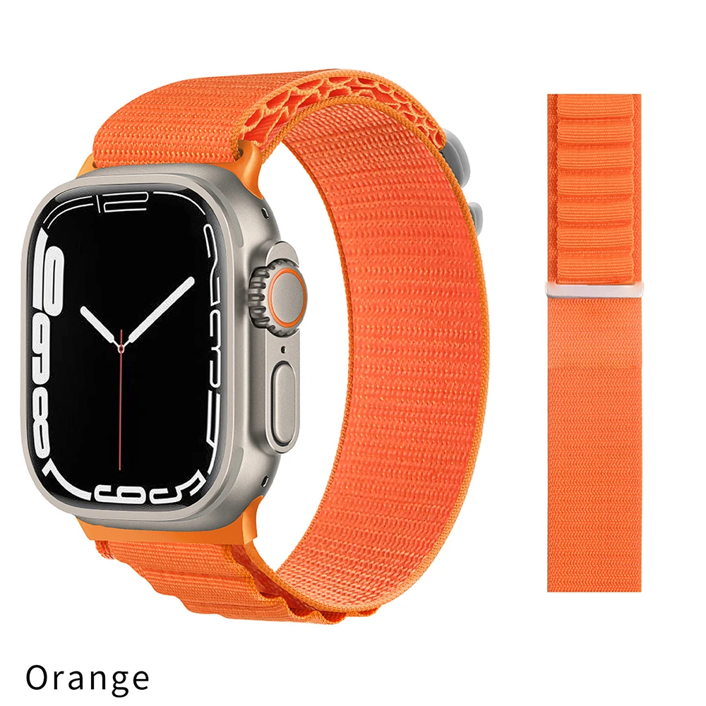 Nylon Alpine band Series 8 smart watch strap for Apple watch ultra 38mm 40mm 41mm 42mm 44mm 45mm 49mm